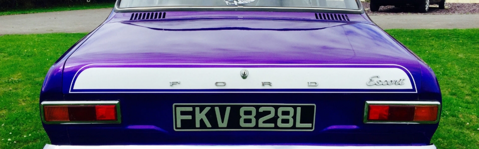 Purple 1973 Ford Escort MK1 Rally 4